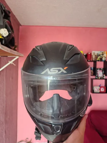 Capacete ASX com Intercomunicador Incluso