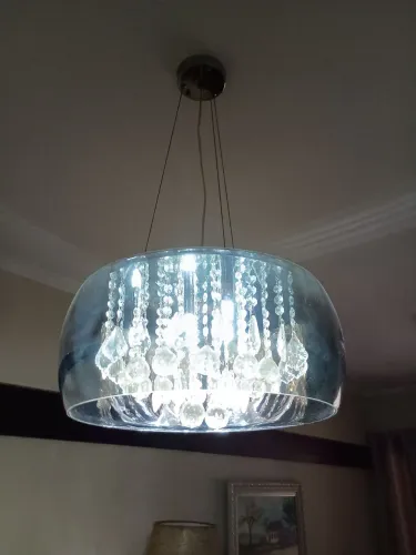 Lustre pendente 45 cm de diametro