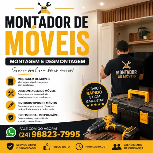 MONTADOR DE MÓVEIS EM GERAIS