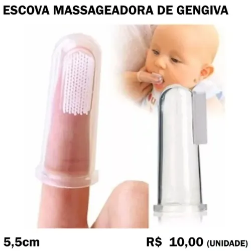 Escova Massageadora de Gengiva