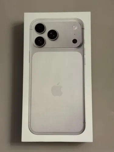 iPhone 17 Pro Max Silver (prateado) 512GB - Novo, Lacrado, com Nota Fiscal da Apple de NY