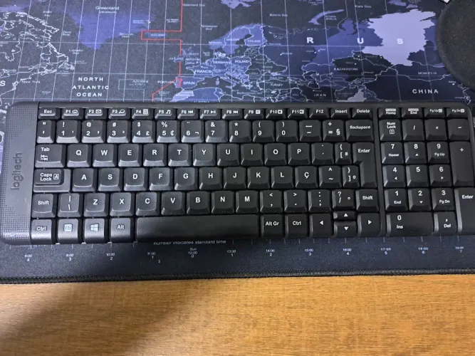 Teclado e Mouse Sem Fio Logitech