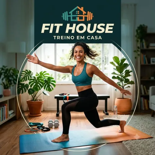 Faça exercícios físicos em casa