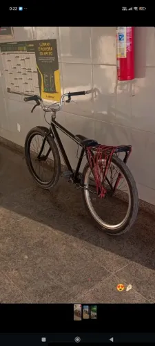Tá boa dms nada quebrado as peças novas pneu balão os dois aros vmax vbrak pego iPhone