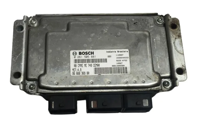 Módulo Injeção 7.4.9 Peugeot 207 Citroen C3 Original Módulo Injeção Eletrônica 207 C3 Orig