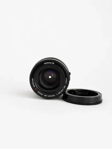 Lente Vintage Minolta Sony Maxxum AF Zoom 80-200mm 1.4.5 22 5.6 A-mount