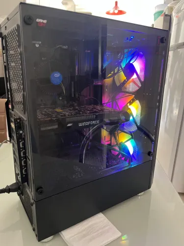 Pc gamer i3 10 geração 8gb placa de vídeo gigabyte windforce