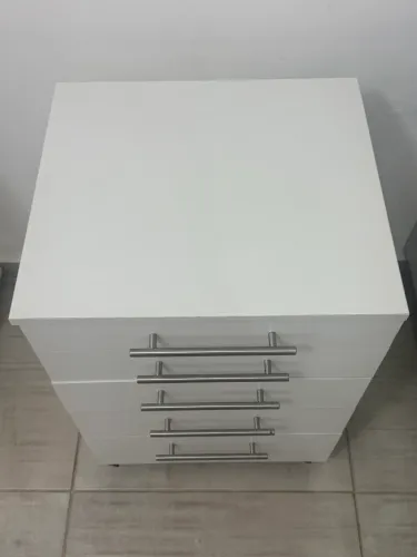 Gaveteiro 5 gavetas MDF para estética