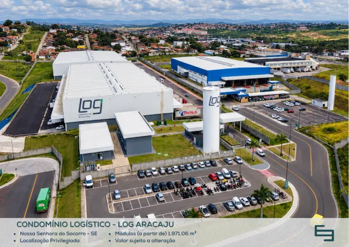 Galpão para alugar em Nossa Senhora do Socorro/SE com 1.971,06 m² e 4 docas