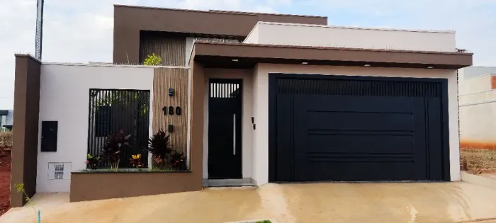 Casa nova alto padrão no Residencial Campo Belo - Jaú - SP. Pronta para morar.