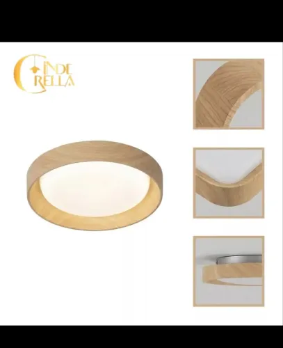 Luminária LED 3 cores