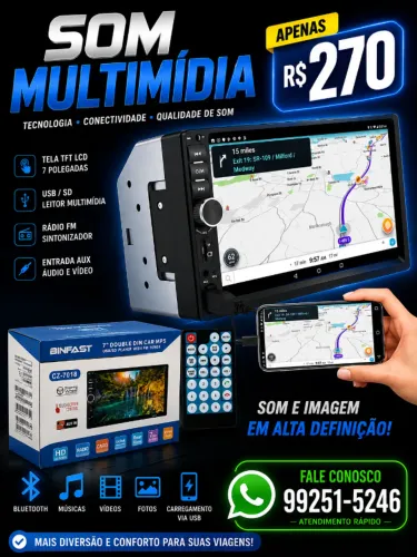 som Multimidia carro
