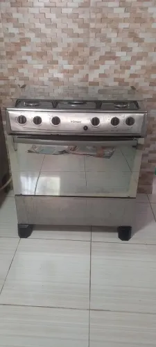 Fogão 5 bocas Mônaco usado