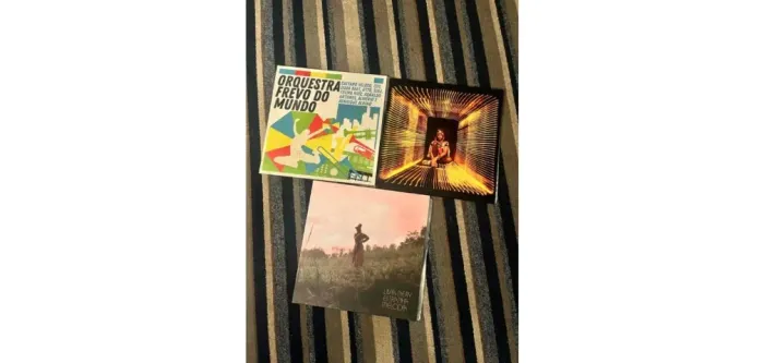 Lote 3 LPs Noize Record Club - Orquestra Frevo do Mundo, Edgar, Lívia Nery