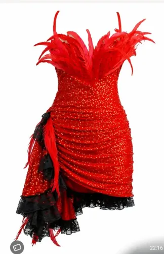 Fantasia - vestido- cabaré