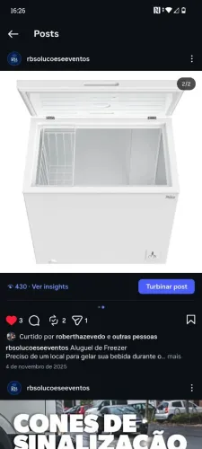 Aluguel de Freezer para seu evento