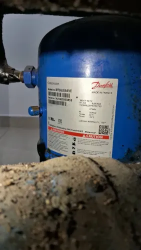 Vende se um compressor trifásico 3hp semi novo