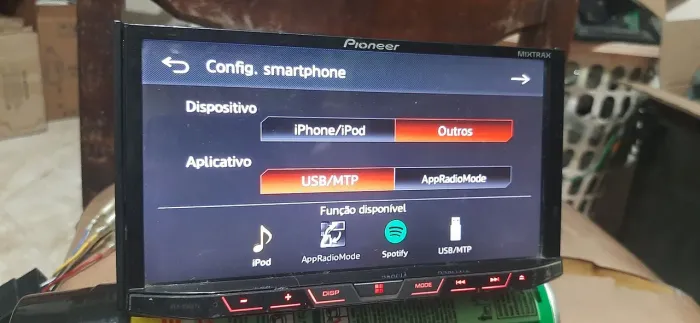 Multimidia pioneer mvhx598tv
