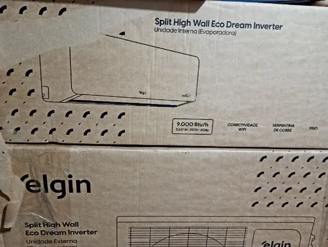 Ar condicionado Elgin frio. 9000btu novo
