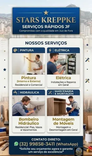 Marido de Aluguel, Pintor, Eletricista, montador de móveis, bombeiro hidráulico em geral