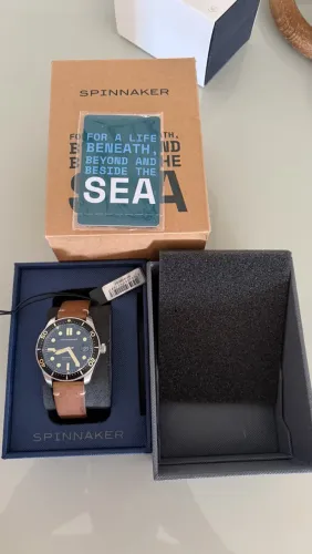 Relógio Spinnaker Anchor Black