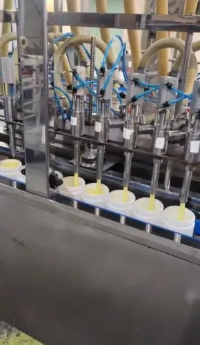 Envasadora Automática 8 bicos para Cremes + Rosqueadeira - A Pronta Entrega