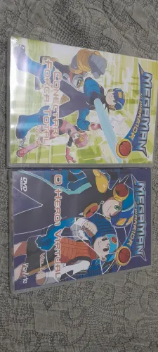 DVD Megaman NT Warrior Volumes 1 e 2