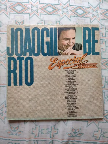 Disco vinil duplo João Gilberto