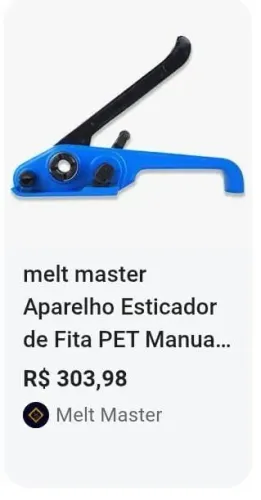 ESTICADOR DE FITA PET SEM USO!