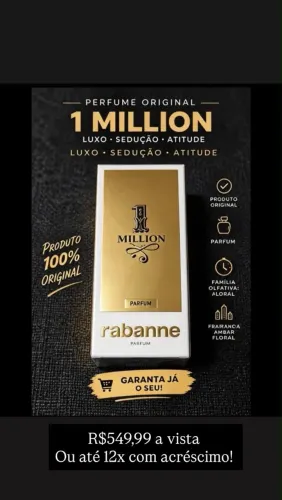 Perfume - 1 Million Parfum - Original