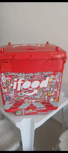 Baú para entrega.