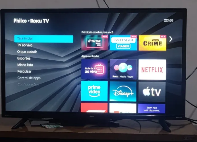 SMART TV PHILCO 32" Roku TV 