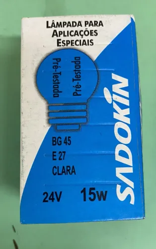 Lâmpada Bolinha 24V