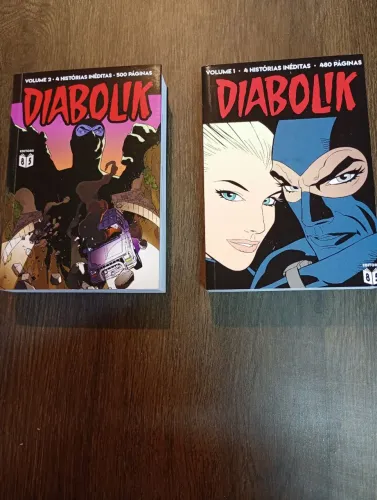 HQ DIABOLIk, 2 volumes... excelente estado...