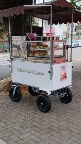 Carrinho de salgados