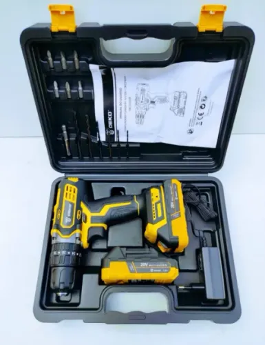 Parafusadeira /Furadeira de Impacto 20V Lítio 1/2 Pol. com Maleta