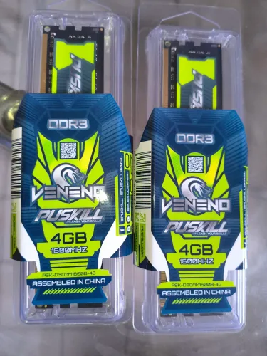 Memória ram 2X4GB (8GB) 1600 MHz Puskill PSK-D3D11M16008-4G
