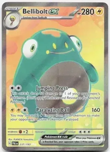 ? BELLIBOLT EX 237/193 ? POKÉMON ORIGINAL ?