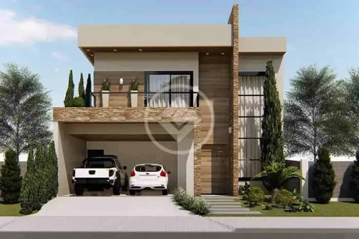 CASA NOVA 211m²: 3 QUARTOS + ESCRITÓRIO EM VINHEDO/SP PROJETO PERSONALIZADO COM ALTO POTE