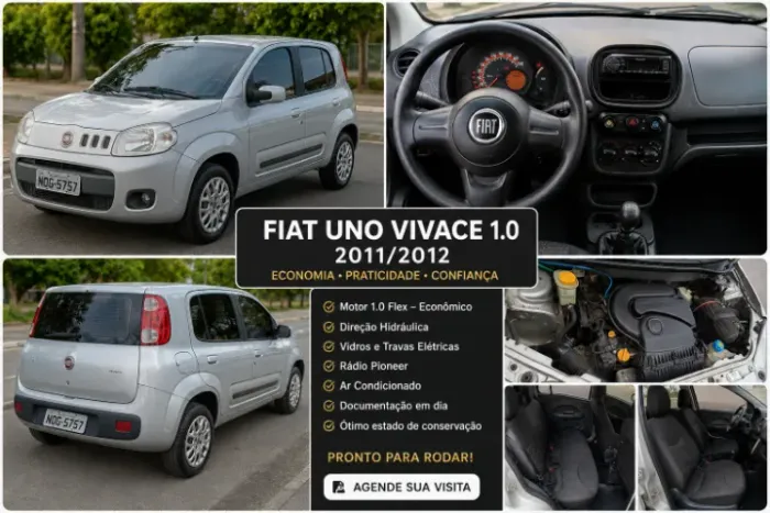 Fiat Uno Vivace Celeb. 1.0 EVO F.flex 8V 5P 2011
