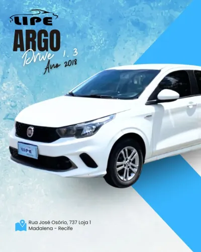 Fiat Argo Drive 1.3 8V Flex 2018