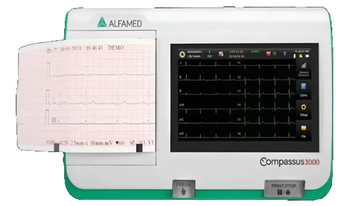 Eletrocardiografo Compassus 3000