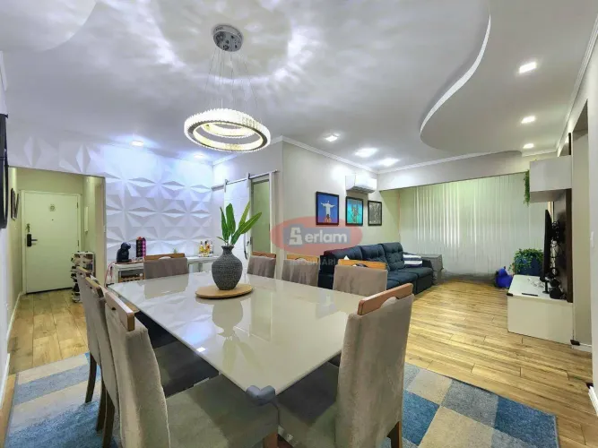 Apartamento com 2 dormitórios à venda, 92 m² por R$ 650.000,00 - Boa Vista - São Vicente/S