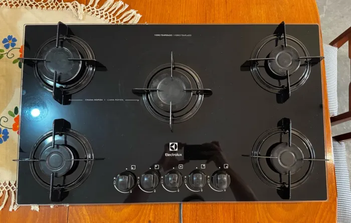 fogão cooktop 5 bocas eletrolux
