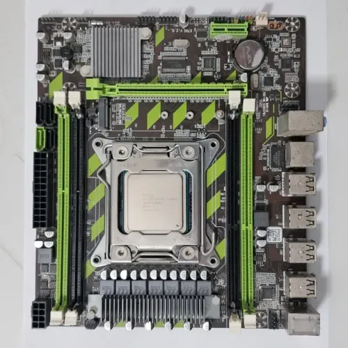 Placa-mãe Machinista x79 lga 2011 e processador intel xeon e5 2620 v2