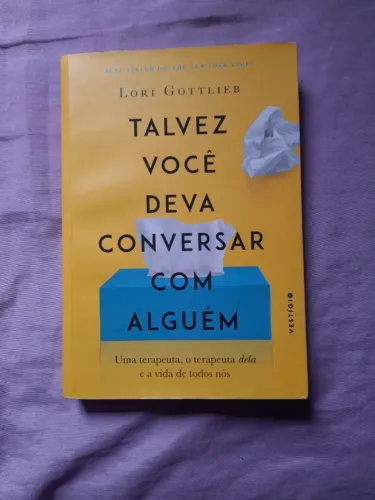 Livro - Talvez você deva conversar com alguém