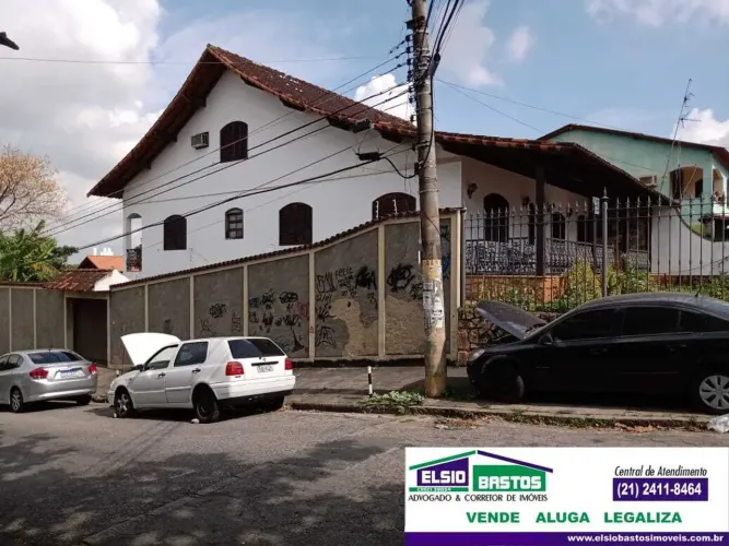 Casarão Triplex 5 quartos (suíte) perto Estrada Rio do A Campo Grande RJ