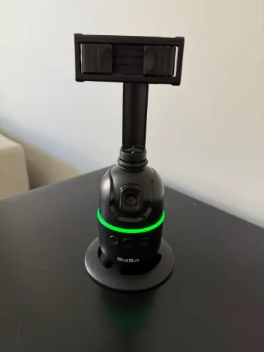 Gimbal Minimen Estabilizador 360° Celular Reconhecimento Facial por IA Bluetooth