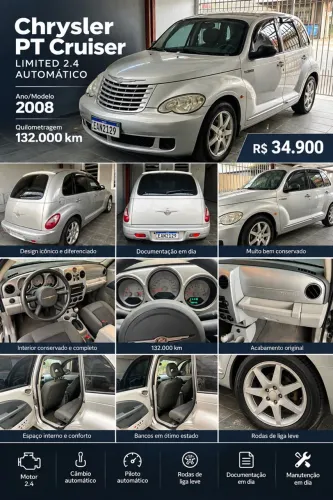 Chrysler PT Cruiser Classic 2.4 16V 143cv 4P 2007