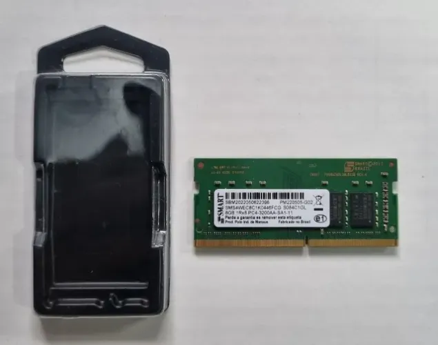 Memória RAM DDR4 de 8GB Smart para notebooks